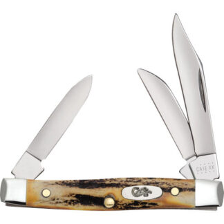 00178 Case CAE SMALL STOCKMAN STAG