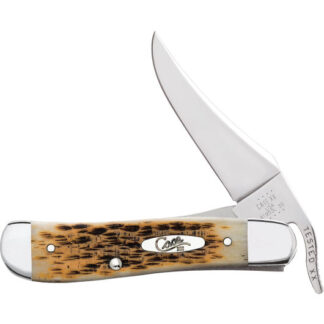 00260 Case CAE RUSSLOCK AMBER BONE