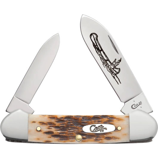 00263 Case CAE CANOE AMBER BONE