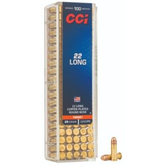 0029 CCI Ammunition 22L 29GR CPRN 100RD 22 L
