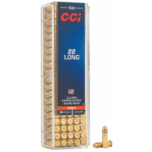 0029 CCI Ammunition 22L 29GR CPRN 100RD 22 L