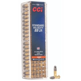 0032 CCI Ammunition 22LR 40GR SV LRN 100RD 22 LR