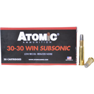 00410 Atomic ATM 30-30 165GR SUB LRNFP 20RD Win