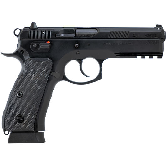 01152 CZ-USA CZ 75 9mm Luger 4.6" Black Polycoat