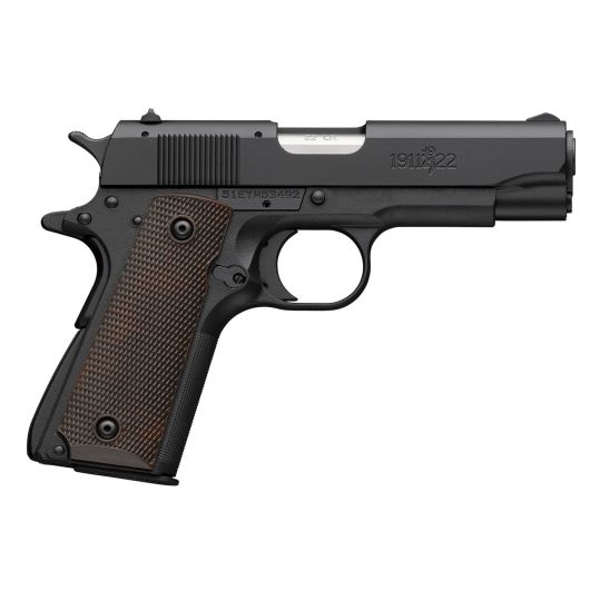 051064490 Browning 1911-22 22 LR 3.6" Black Polymer