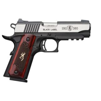 051970492 Browning 1911-380 380 Auto 3.6" Matte Black