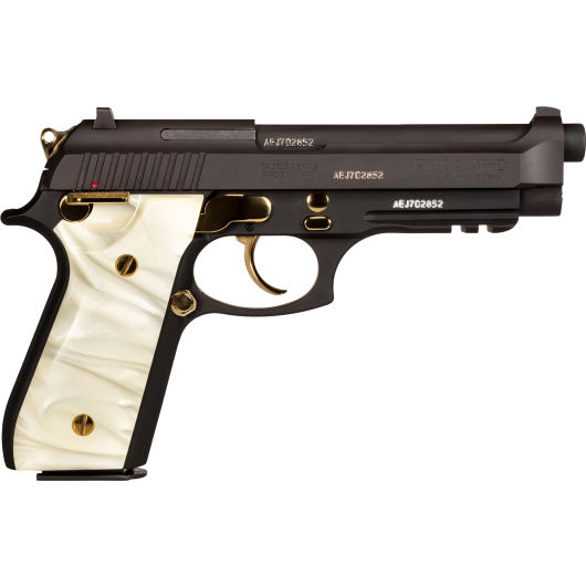 1-920151GLD-WP Taurus PT92 9mm Luger 5.0" Matte Black