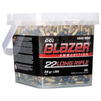 10025 CCI Ammunition 22LR 38GR LRN 1500RD 22 LR
