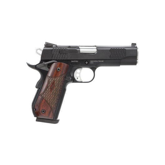 108483 Smith & Wesson 1911|SW1911 45 Auto 4.2" Black Melonite