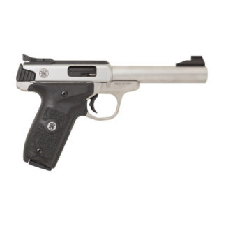 11536 Smith & Wesson SW22 22 LR 5.5" Stainless Steel