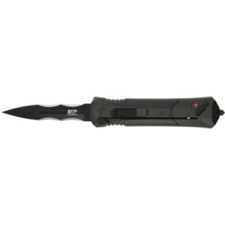 1160824 M&P Knives SWC GRY BLK SERRATED MPOTF10