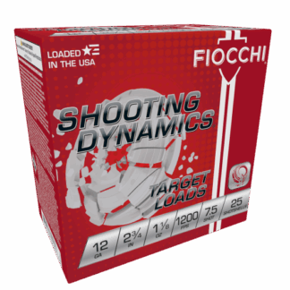 12SD18H7 Fiocchi FIO 12G 2.75-1.125-7.5 1200 25 12 Gauge