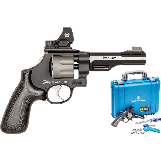 14045 Smith & Wesson 327 9mm Luger 5.0" 8rd Black