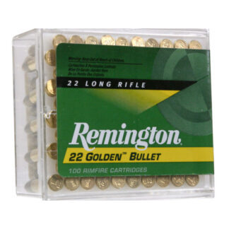 1500 Remington REM 22LR 40GR GOLD HV RN 100RD 22 LR