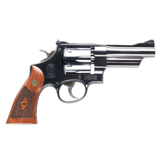 150339 Smith & Wesson 27 357 Mag 4.0" 6rd Bright Blue
