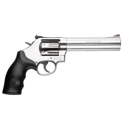 164198 Smith & Wesson 686|686 Plus 357 Mag 6.0" 7rd Satin Stainless Steel