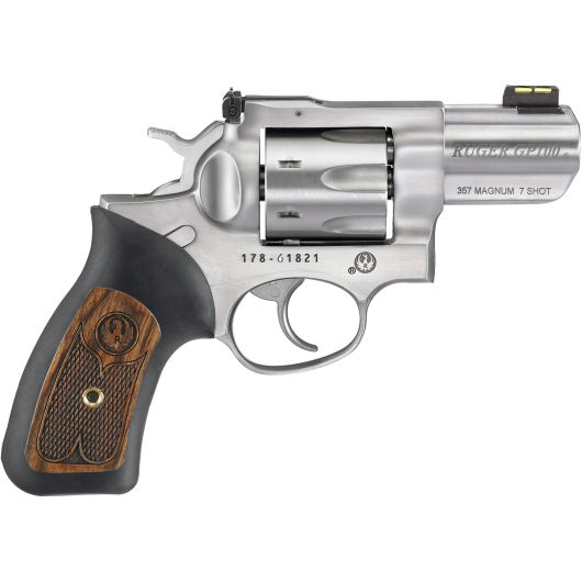1774 Ruger GP100 357 Mag 2.5" 7rd Satin Stainless Steel