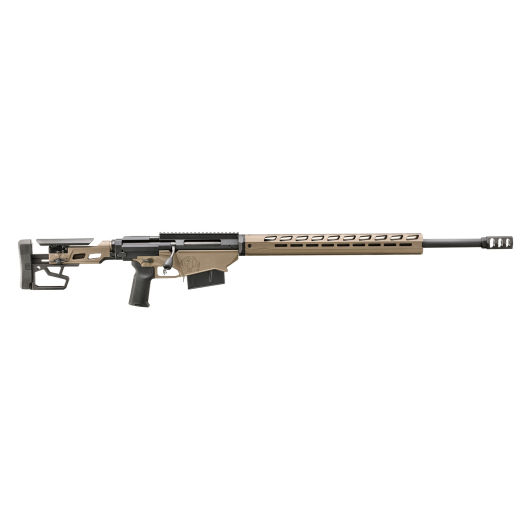 18096 Ruger Precision 338 Lapua Mag 26.0" Smoked Bronze Cerakote|Black