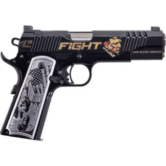 1911TCAC18 Auto-Ordnance 1911 45 Auto 5.0" Graphite Black & Gold Cerakote