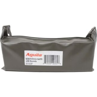 1E556155BP Aguila Ammunition AGU 5.56 55GR FMJ BTLPCK 450RD NATO