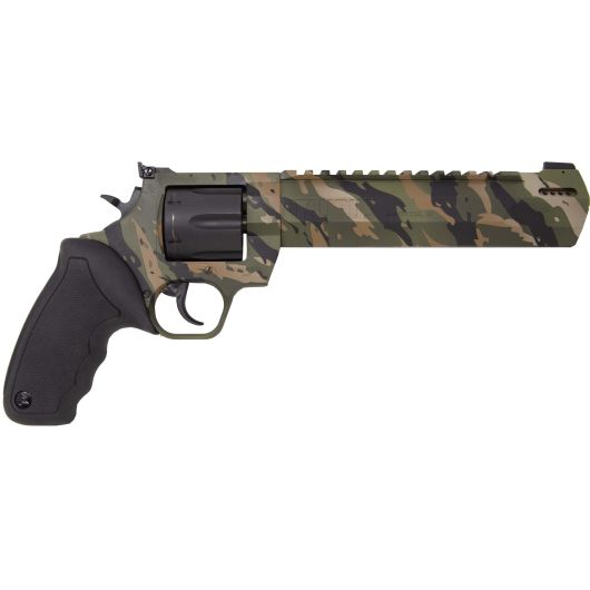 2-440081RH-KMO Taurus Raging Hunter 44 Rem Mag 8.4" 6rd Camo|Black