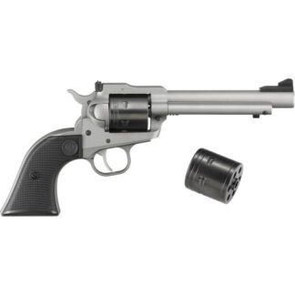 2033-RUG Ruger Wrangler 22 WMR|22 LR 5.5" 6rd Silver Cerakote