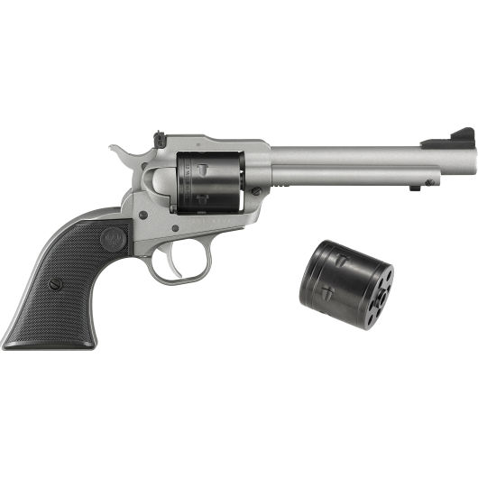 2033-RUG Ruger Wrangler 22 WMR|22 LR 5.5" 6rd Silver Cerakote