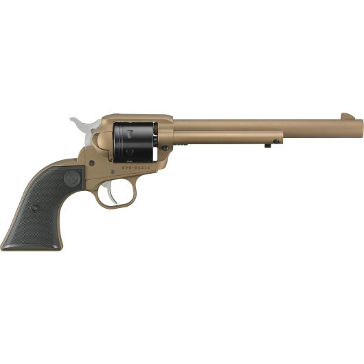 2040 Ruger Wrangler 22 LR 7.5" 6rd Burnt Bronze Cerakote