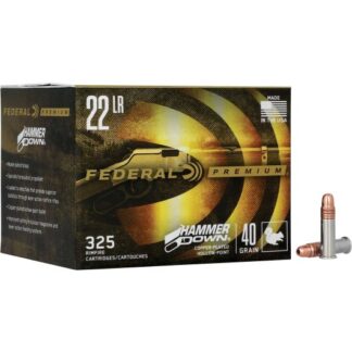 22HAM Federal Ammunition FDR 22LR 40GR HAMMER CPHP 325R 22 LR