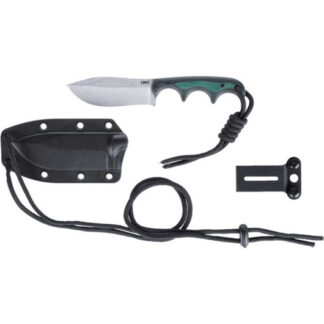 2376 CRKT CRK MINIMALIST NESSMUK GRN HND