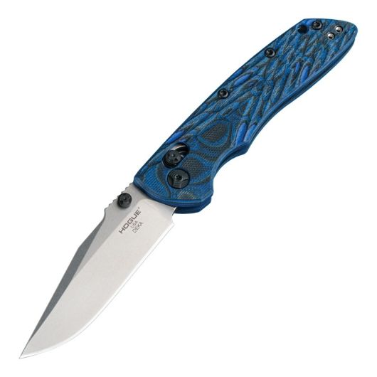 24273-HOG Hogue HOG DEKA FOLDR CLPPT G10 BLUE