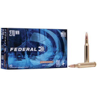 270A Federal Ammunition FDR 270 130GR PWRSK SP 20RD Win