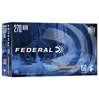 270B Federal Ammunition FDR 270 150GR PWRSK SPRN 20RD Win
