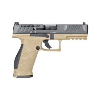 2858380 Walther Arms Inc PDP 9mm Luger 4.5" Black|Tan