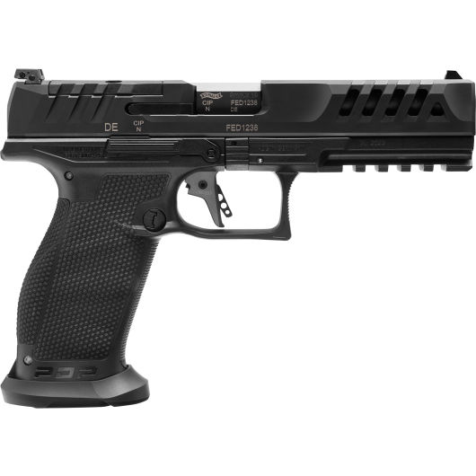 2872595 Walther Arms Inc PDP 9mm Luger 5.0" Black
