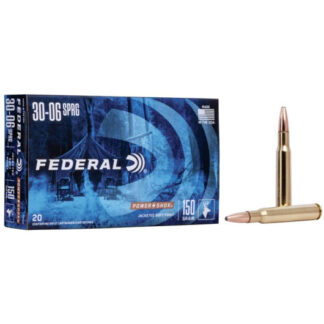 3006A Federal Ammunition FDR 30-06 150GR PWRSK SP 20RD Sprg