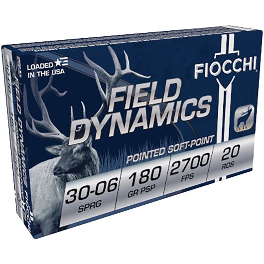 3006D Fiocchi FIO 30-06 180GR FIELD PSP 20RD Sprg