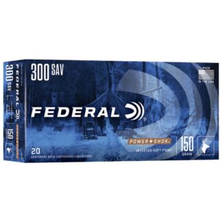 300A Federal Ammunition FDR 300SAV 150GR PWRSK SP 20RD 300 Sav