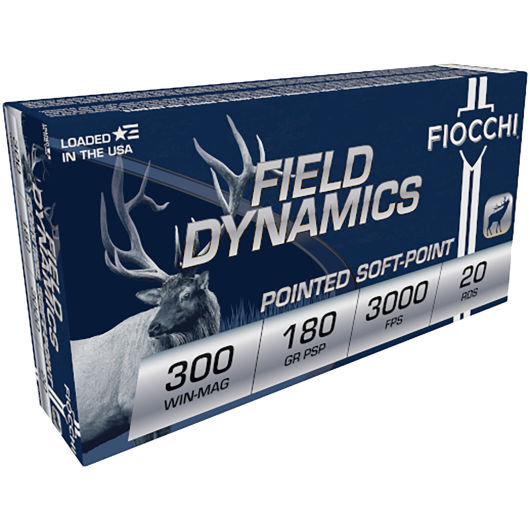 300WMB Fiocchi FIO 300 180GR FIELD PSP 20RD Win Mag