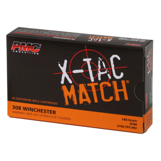 308XM PMC 308 168GR XMATCH OTM 20RD Win