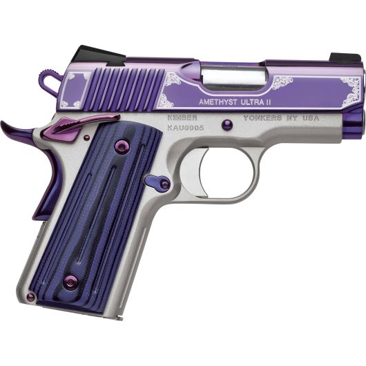 3200319 Kimber Amethyst Ultra II 9mm Luger 3.0" Satin Silver