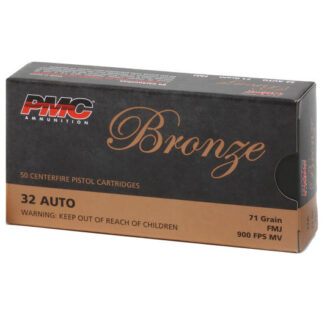 32A-PMC PMC 32AP 71GR BRO FMJ 50RD 32 Auto