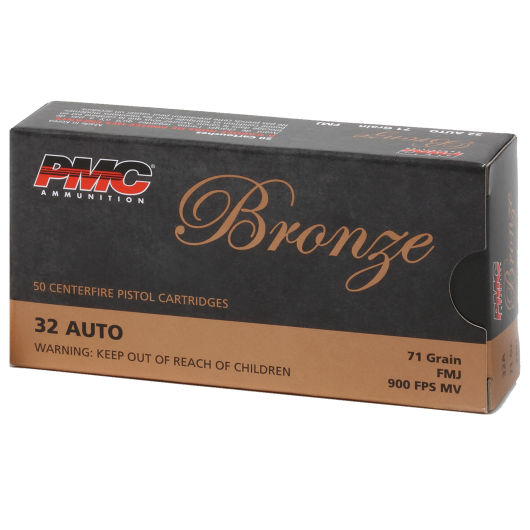 32A-PMC PMC 32AP 71GR BRO FMJ 50RD 32 Auto