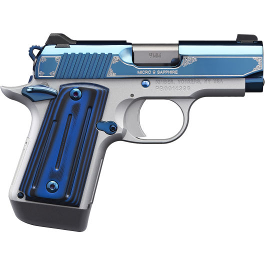 3300111 Kimber Micro 9 9mm Luger 3.1" Satin Silver