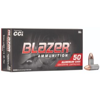 3509 CCI Ammunition 9MM 115GR BLAZER FMJ 50RD Luger