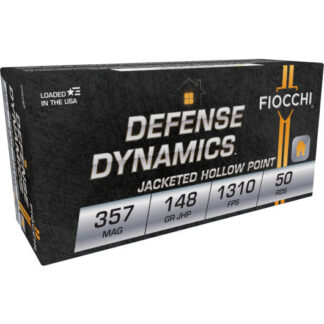 357E Fiocchi FIO 357 148GR DEFENSE JHP 50RD Mag