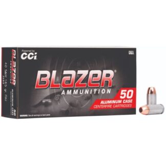 3589 CCI Ammunition 40SW 165GR BLAZER FMJ 50RD 40 S&W