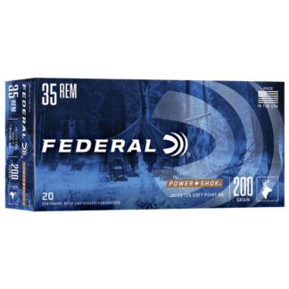 35A Federal Ammunition FDR 35REM 200GR PWRSK SP 20RD 35 Rem