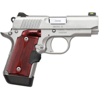 3700482 Kimber Micro 9 9mm Luger 3.1" Satin Silver