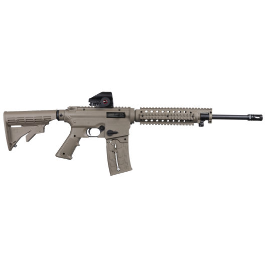 37240 Mossberg International Tactical|715T 22 LR 16.2" FDE
